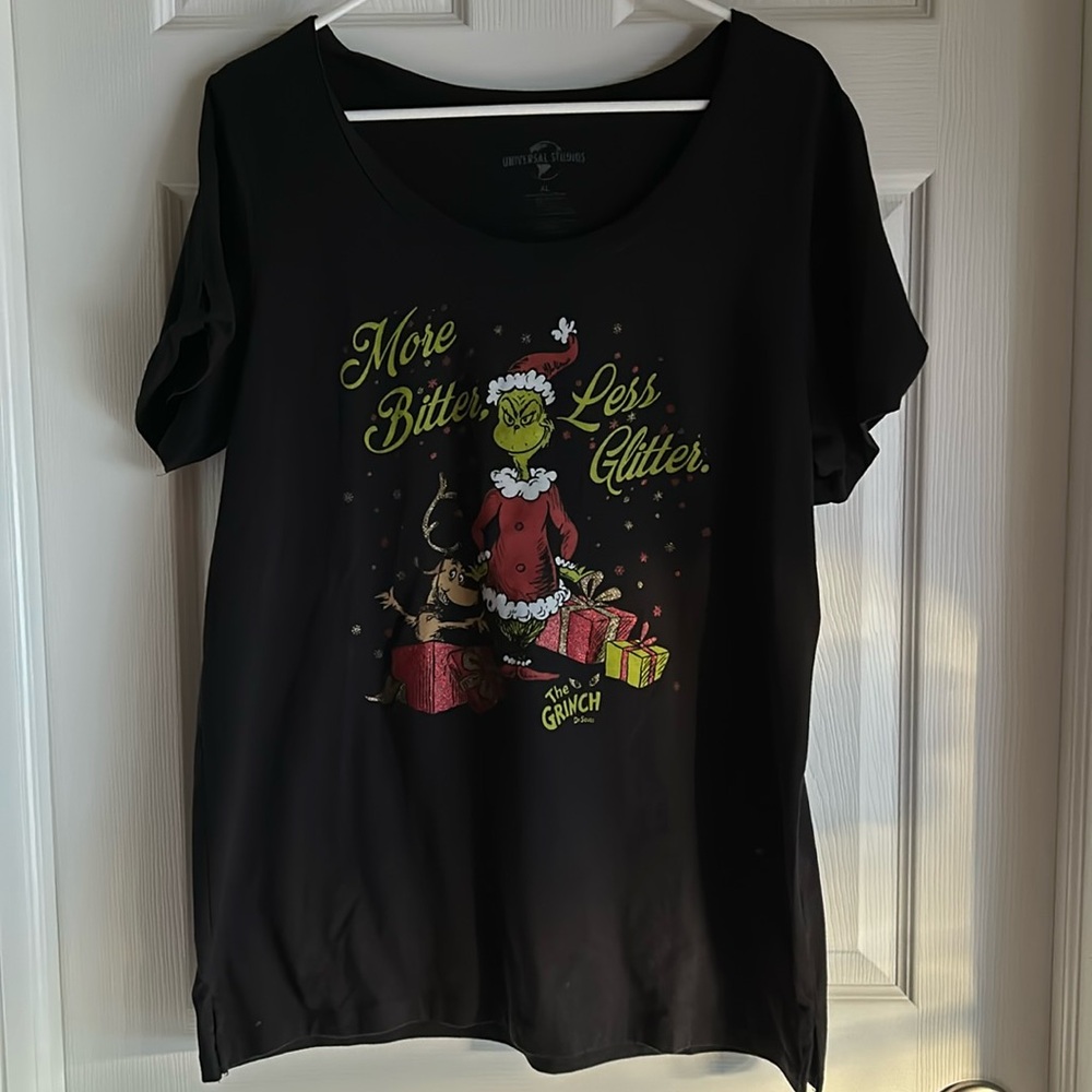Black Grinch and Max T-shirt
